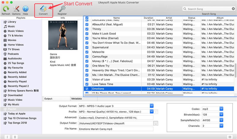 how to convert itunes music to mp3 in 12.7